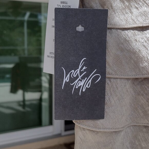 SHINGLE RUFFLE LONG DRESS - Picture 5 of 5